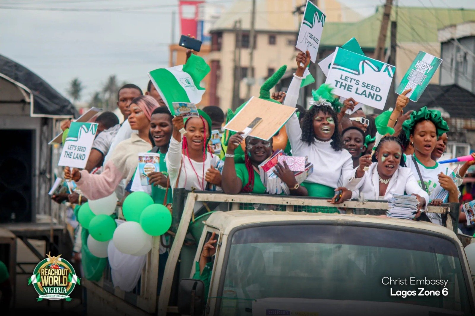 ReachOut World Nigeria outreach in the community