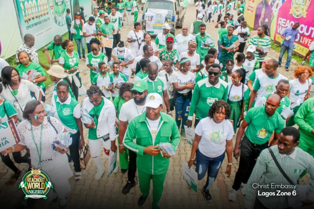 ReachOut World Nigeria outreach in the community